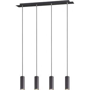 Lampa wisząca lampa wisząca Marley 150 x 75 x 9 cm GU10 stal 35W czarna