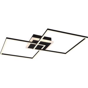 Lampa sufitowa Trio RL Lampa sufitowa ledowa czarna do kuchni Trio RL ARRIBO R62843132
