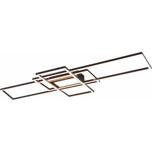 Lampa sufitowa Trio RL lampa sufitowa Irvine 105 cm led 60W stalowy antracyt