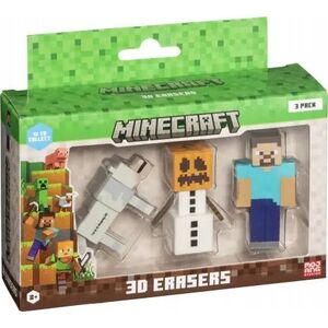 Figurka HP *****MINECRAFT 3D Erasers 3pack B 14232