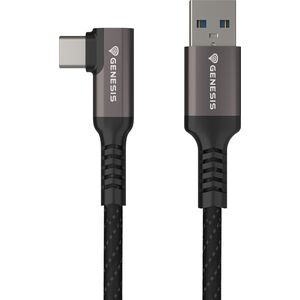 Kabel USB Genesis USB-A - USB-C 5 m Czarny (NVC-2221)