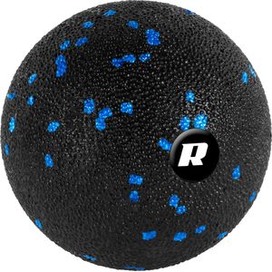 Rebel Piłka do masażu 8cm, kolor czarno-niebieski, materiał EPP, REBEL ACTIVE