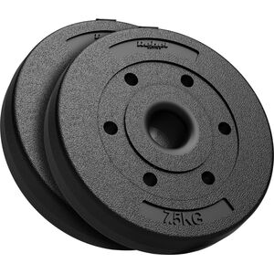 Rebel Zestaw obciążeń bitumicznych 2x7.5kg, otwór 51mm - do sztang olimpijskich, REBEL ACTIVE