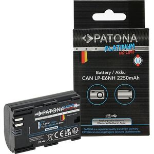 Akumulator Patona Akumulator Patona Platinum LP-E6NH z USB-C do Canona