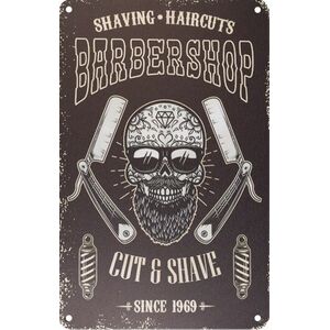 Activeshop Tablica ozdobna barber B071