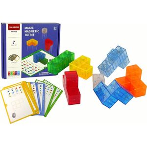 LeanToys Magiczna Kostka Magnetyczna 7 Elementów