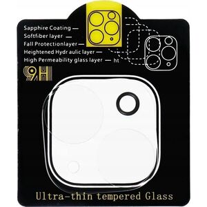 OEM Szkło hartowane 5D Full Glue do aparatu - do iPhone 16 Transparent