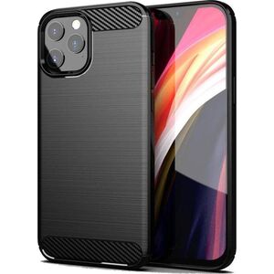 ETUI Futerał Forcell CARBON do iPhone 13 czarny CASE