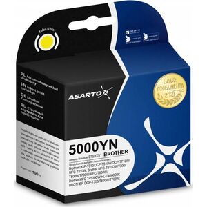 Tusz Asarto Tusz Asarto do Brother 5000YN | BT5000Y | 100ml | yellow