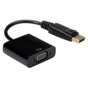 Adapter AV Value Adapter VALUE DisplayPort-VGA, DP męski - VGA żeński, passief
