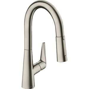 Bateria kuchenna Hansgrohe Talis S stojąca stal szlachetna (72815800)