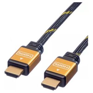 Kabel Roline HDMI - HDMI 5m złoty (JAB-762238)