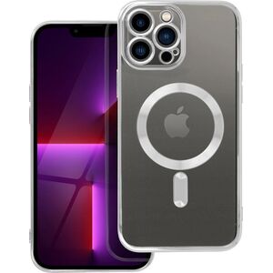 OEM Futerał ELECTRO MAG COVER kompatybilny z MagSafe do IPHONE 13 Pro Max srebrny