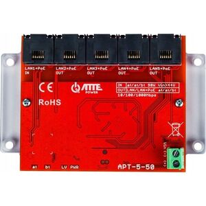 Switch Atte SWITCH POE / EXTENDER APT-5-50 5-PORTOWY ATTE