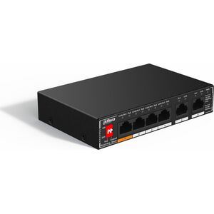 Switch Dahua Technology SWITCH POE SG1006P 4-PORTOWY DAHUA