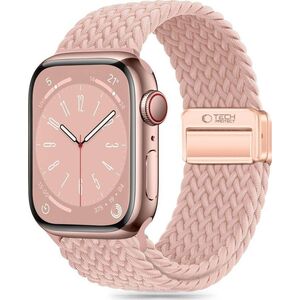 Tech-Protect Pasek do APPLE WATCH 4 / 5 / 6 / 7 / 8 / 9 / SE / ULTRA 1 / 2 (42 / 44 / 45 / 49 MM) Tech-Protect Nylonmag Dusty Rose różowe