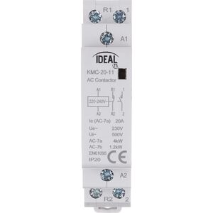 Ideal STYCZNIK MODUŁOWY KMC-20-11 20A 230V AC IDEAL