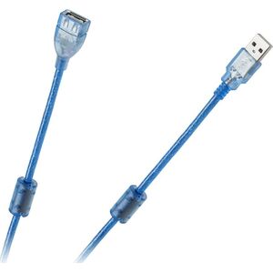 Przedłużacz USB 2,0 5m ekran+filtr - KPO3866-5