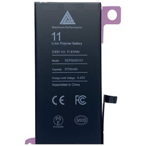 Battery for APPLE IPHONE 11 3110mAh Maximum Performance 2000000000817