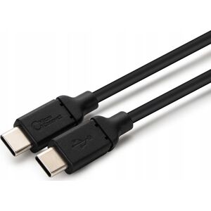 Kabel USB MicroConnect USB-C - USB-C 0.5 m Czarny (MC-USB2.0CC05)