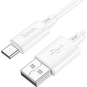 Kabel USB Hoco HOCO kabel USB A do Typ C 3A X88 1 m biały
