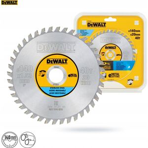 Dewalt dewalt akcesoria 140 x 20 40t stainless steel portable