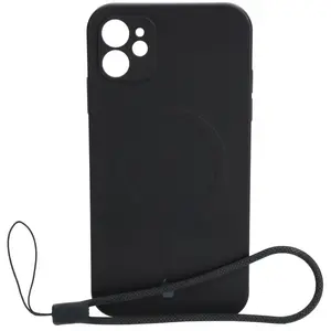 Bizon Case Silicone Magnetic Apple iPhone 11 black
