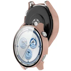Bizon Case+Glass Watch Huawei Watch GT 5 46 mm pink