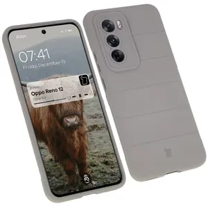 Bizon Case Tur Oppo Reno 12 light grey