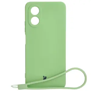 Bizon Case Silicone Oppo A38 4G light green