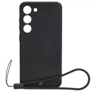 Bizon Case Silicone Magnetic Samsung Galaxy S23 black