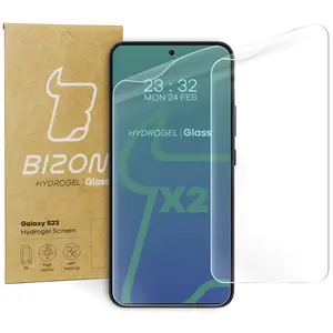 Bizon Glass Hydrogel Samsung Galaxy S23 [2 PACK]