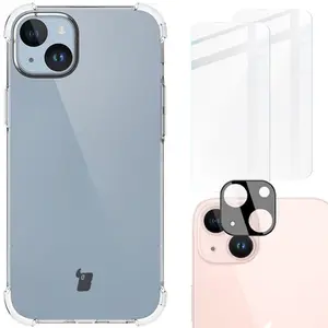 Bizon Case Clear Pack Apple iPhone 15 Plus clear