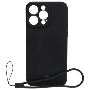 Bizon Case Silicone Apple iPhone 15 Pro Max black