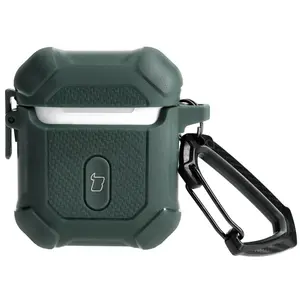 Bizon Case Headphone Armor Apple Airpods 1/2 dark green