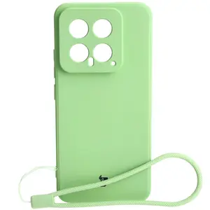 Bizon Case Silicone Sq Xiaomi 14 light green