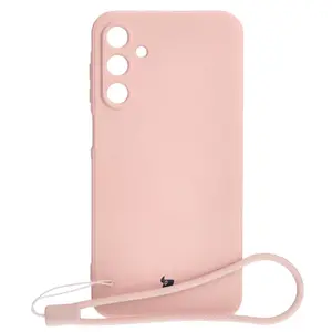 Bizon Case Silicone Sq Samsung Galaxy A15 4G/5G light pink