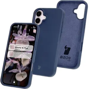 Bizon Soft Case Apple iPhone 16 Plus dark blue