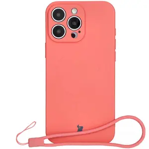 Bizon Case Silicone Magnetic Apple iPhone 16 Pro Max dirty pink