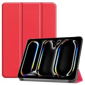 Bizon Case Tab Croc Apple iPad Pro 11" 5 gen. 2024 red