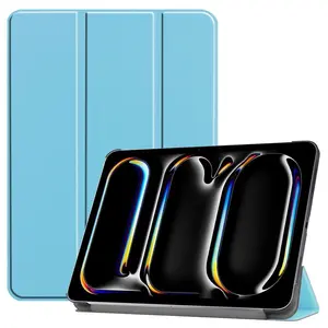 Bizon Case Tab Croc Apple iPad Pro 11" 5 gen. 2024 błęktine