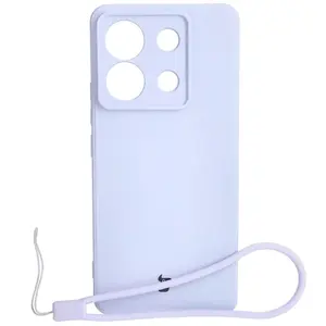 Bizon Case Silicone Sq Xiaomi Poco X6 / Xiaomi Redmi Note 13 Pro 5G light purple