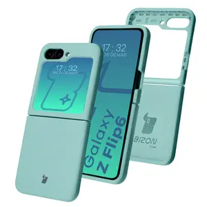 Bizon Soft Case Samsung Galaxy Z Flip6 turquoise