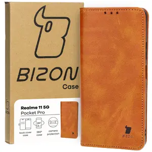 Bizon Case Pocket Pro Realme 11 5G brown