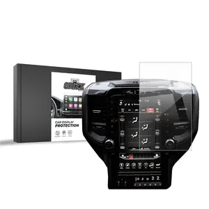 Ceramic GrizzGlass CarDisplay Protection Dodge Ram 1500 12,3" 2019-2025
