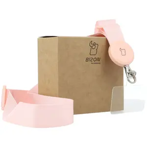Bizon Accessories Leash Dragonfly pink