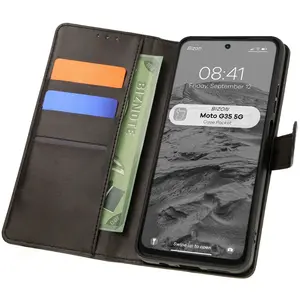 Bizon Case Pocket Motorola Moto G35 5G black