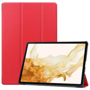 Bizon Case Tab Croc Samsung Galaxy Tab S10 Plus / S9 Plus red