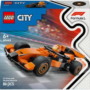 City Formuła 1 F1® Kierowca i bolid McLaren (60442)