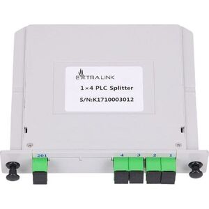 ExtraLink EXTRALINK 1:4 PLC SPLITTER SC/APC SLOT TYPE